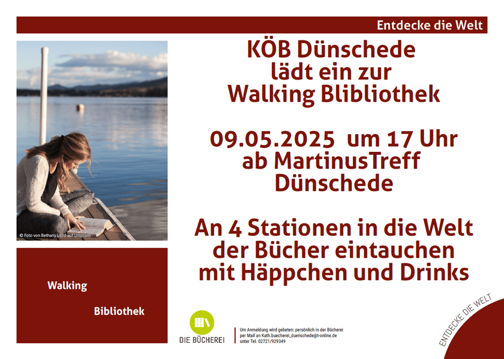 walking bibliothek 2025
