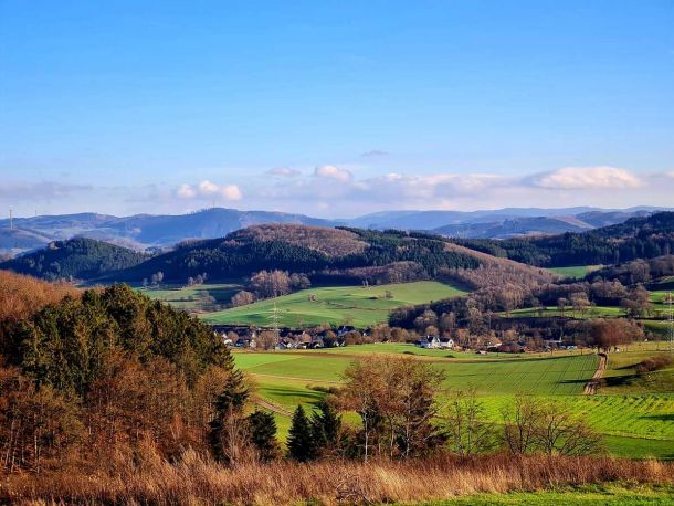 Ausblick auf Niederhelden
