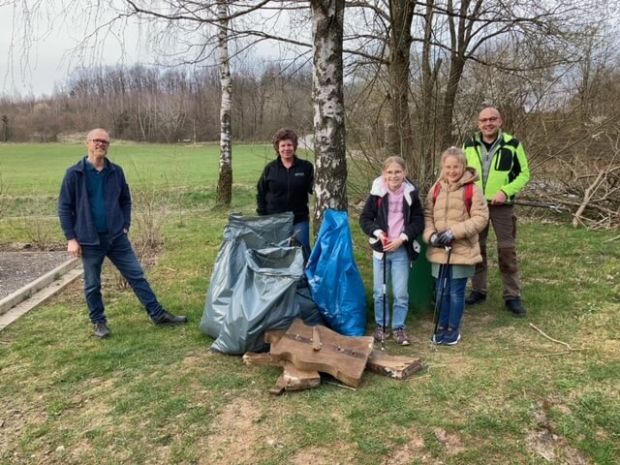 Müllsammelaktion Dünschede